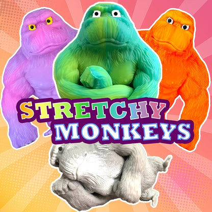 super stretchy gorilla fidget toy squeeze monkeys stretchy